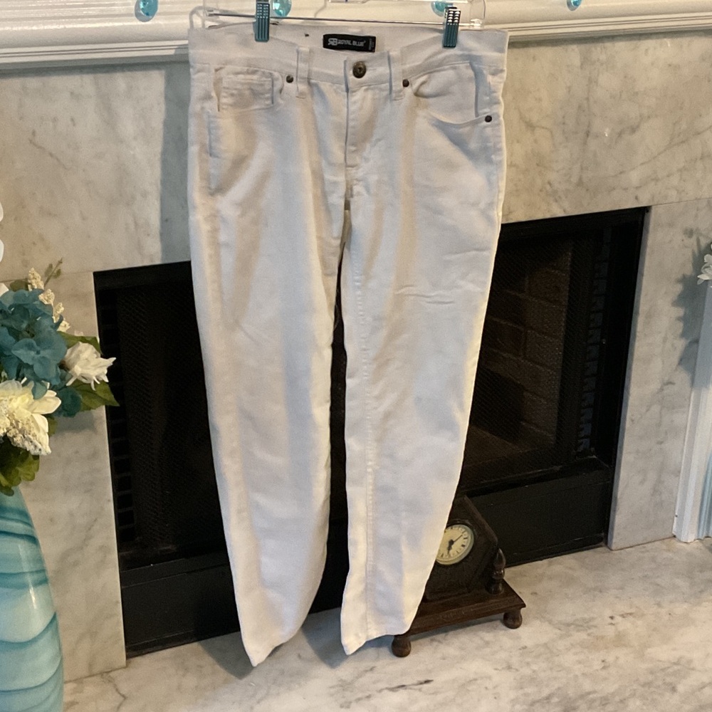 Slim Fit Men’s White Pants - Picture 8 of 11